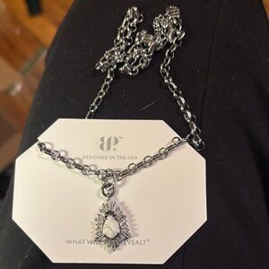 Howlight and  Hematite Pendant Necklace